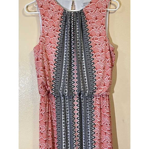 London Style Collection Dress Size 8 Paisley Print Long - Picture 3 of 6